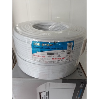 DÂY CÁP ĐỒNG TRỤC 75 Ω - 5C-FB 24 FIBER 100 Mét ( GIẤY XANH )