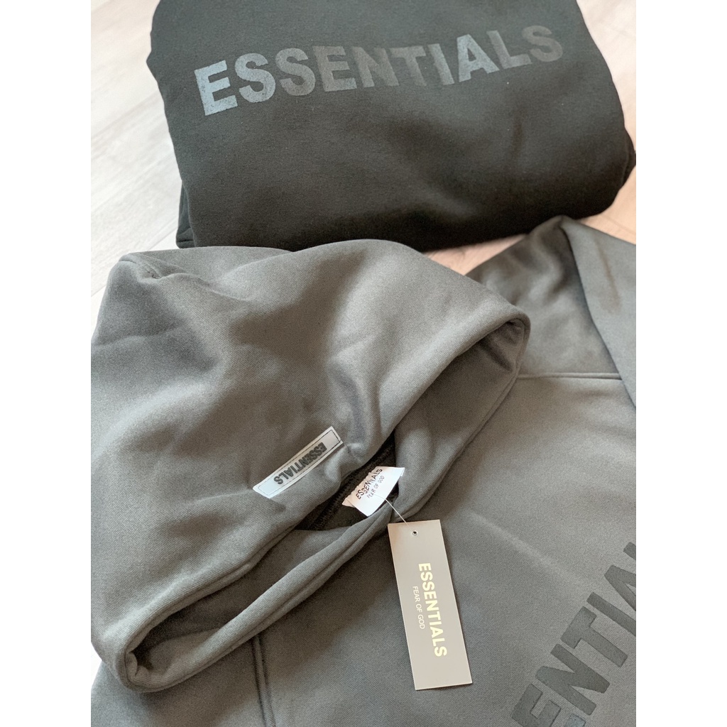 Áo hoodie Essential- ảnh thật shop chụp