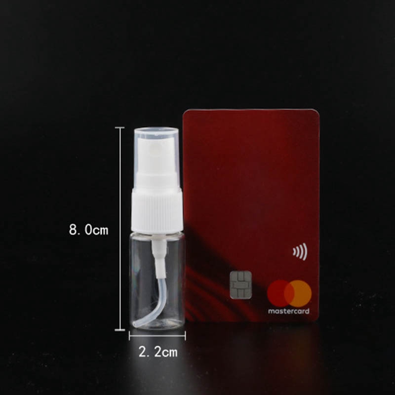 Chai xịt rỗng bằng nhựa trong suốt tiện lợi cho du lịch 10ml