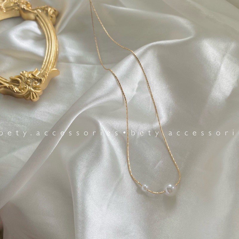 Dây chuyền nữ, vòng cổ Peary phong cách hàn quốc