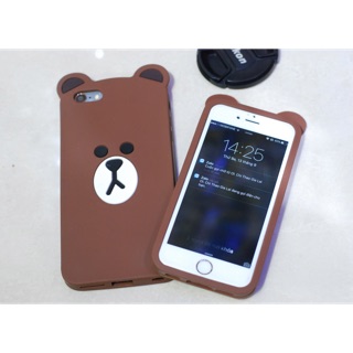Ốp lưng gấu ip6 plus