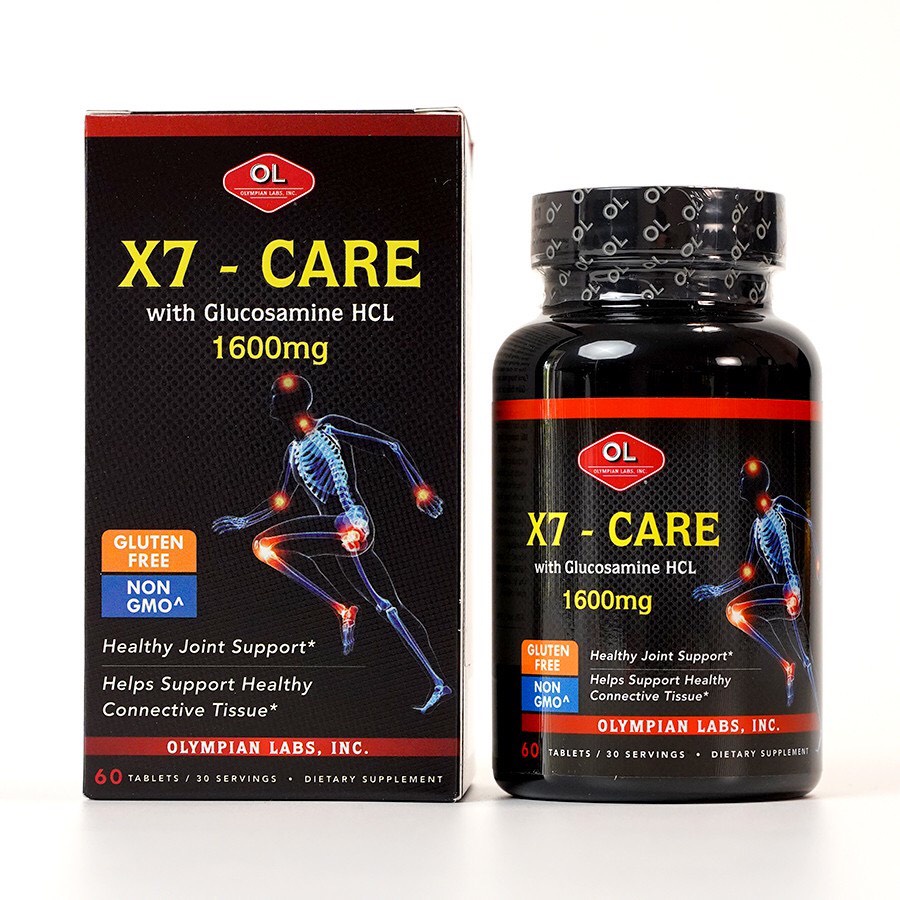 ✅ X7 CARE - Hỗ trợ sức khỏe cơ -xương - khớp Olympian Labs nhập khẩu Mỹ hộp 60 viên