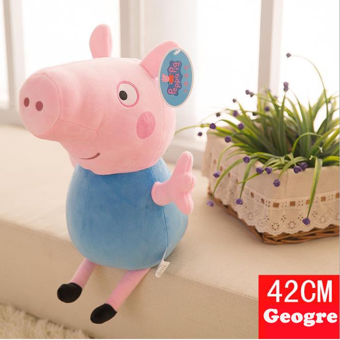 Thú bông peppa pig bông mịn chính hãng nhiều kích cỡ