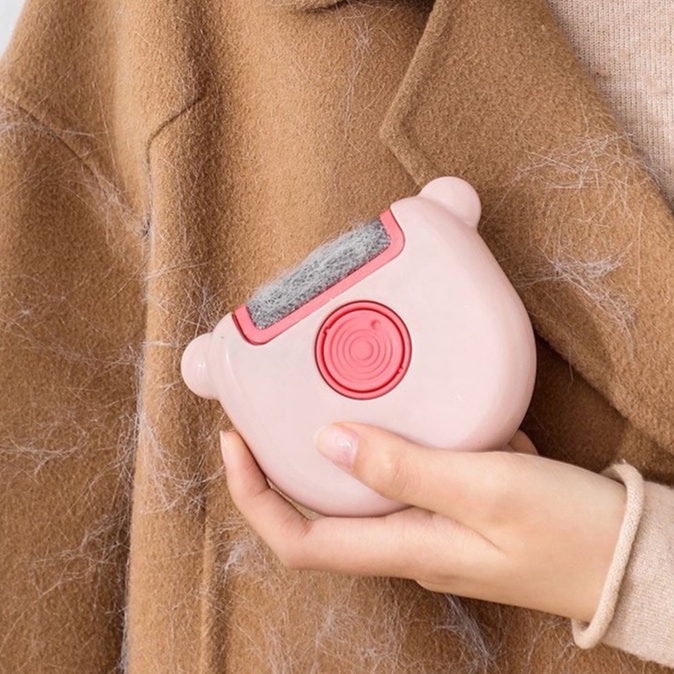 Cây lăn XIAODUOJIAJU loại bỏ tóc và lông dính trên quần áo 3 trong 1 tiện lợi