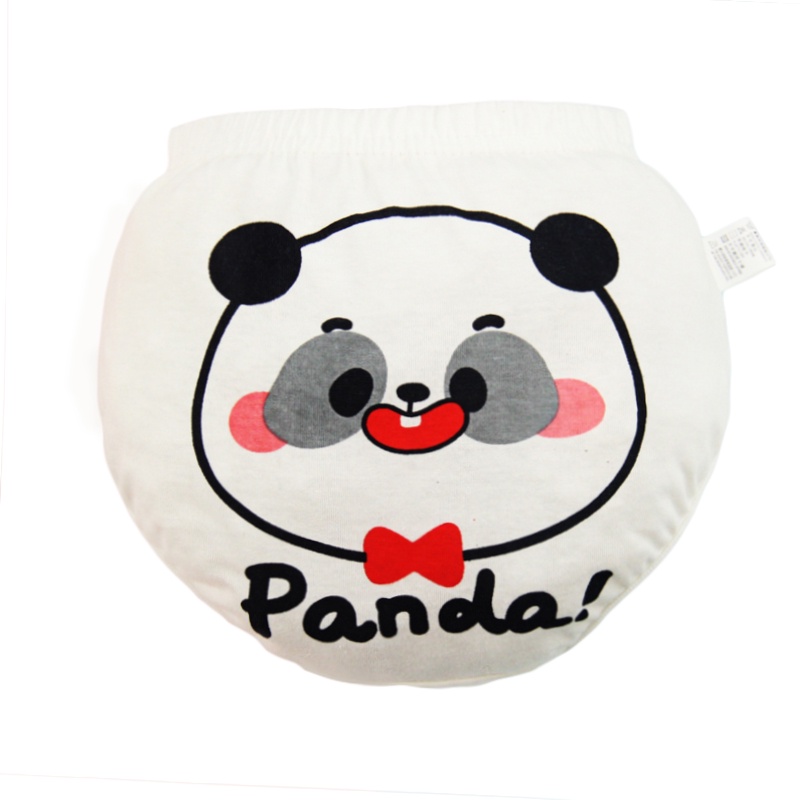 Quần lót LUCKY BIG CAT cotton họa tiết hoạt hình dễ thương thoải mái dành cho trẻ em