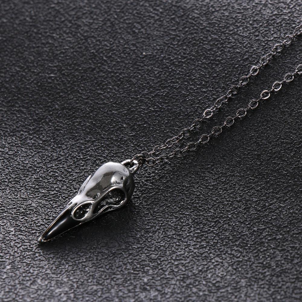 Vòng Cổ Choker Mặt Đầu Lâu Phong Cách Viking Rock Thời Trang Cho Nữ