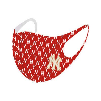 Khẩu trang bằng vải su phong cách Hàn Quốc hiện đại MLB NY LA MASK