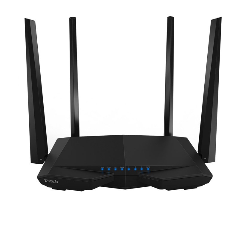 Bộ phát wifi Tenda AC6 4 râu băng tần kép 1200 xuyên tường - BẢO HÀNH CHÍNH HÃNG | BigBuy360 - bigbuy360.vn
