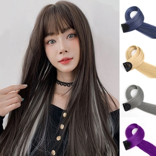 Lọn Tóc Giả Giúp Nối Dài Dạng Thẳng Nhiều Màu Tùy Chọn