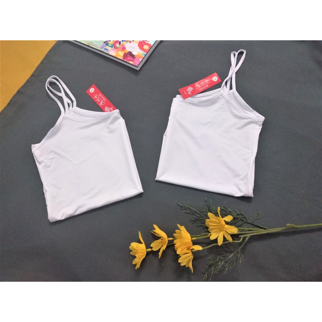 Áo lá dài thun lạnh cực xinh siêu bền dành cho nữ sinh mặt áo dài trắng.