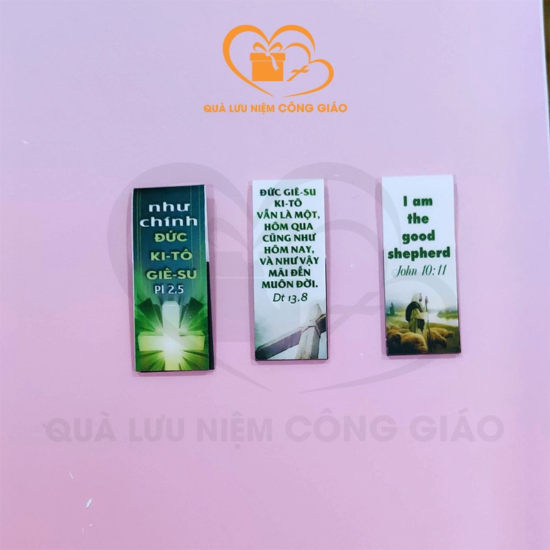 Giấy note đánh dấu trang có in các câu kinh thánh ý nghĩa Quà Lưu Niệm Công Giáo