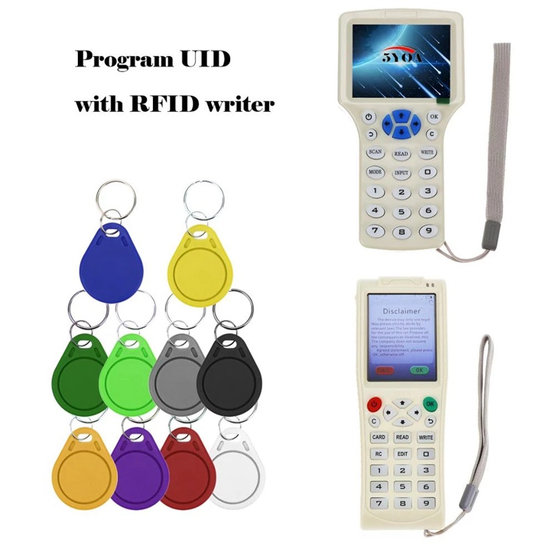 Set 50 Thẻ Thông Minh UID 13.56MHz 0 1K S50 RFID Kèm Phụ Kiện