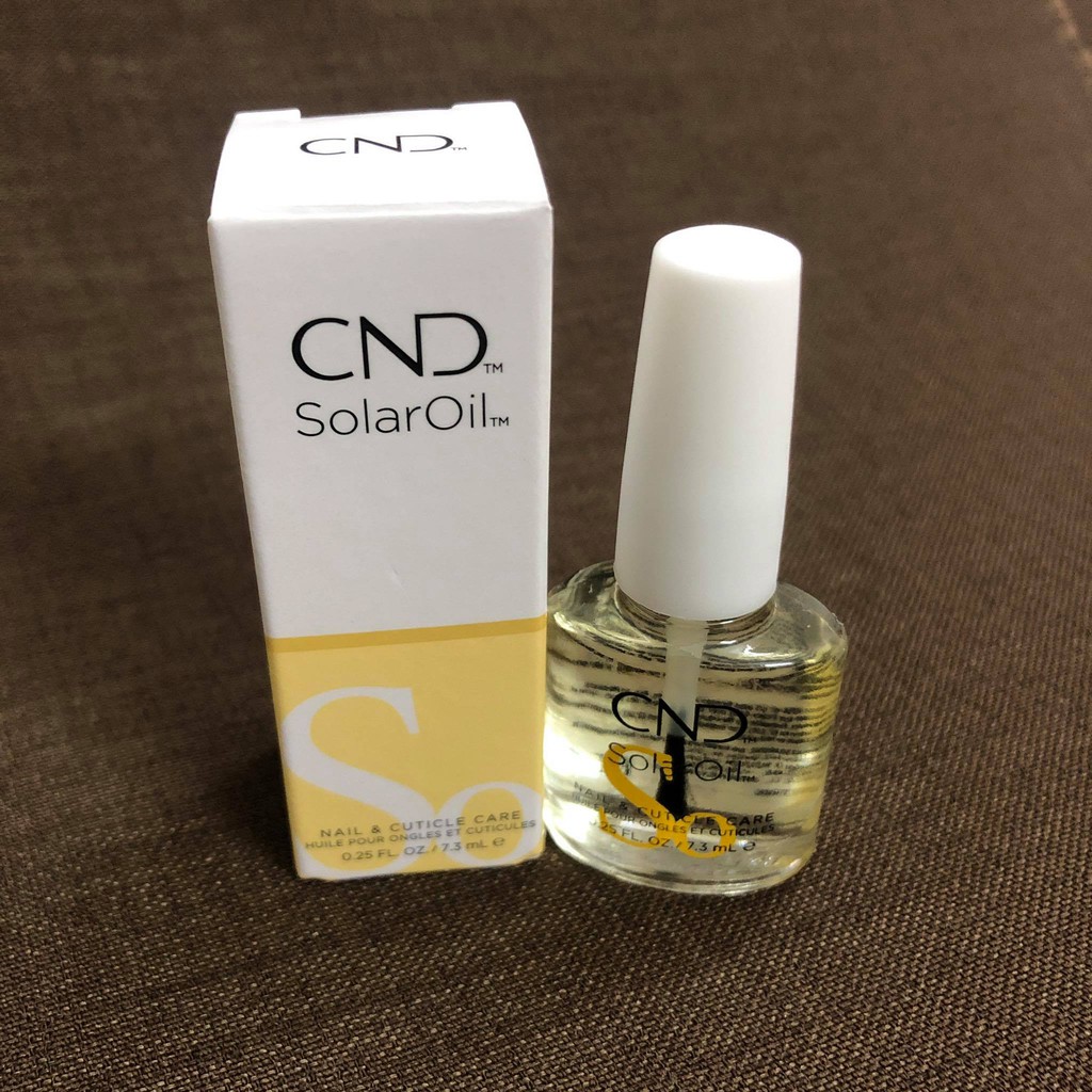 Dưỡng móng CND Solar Oil 3,7ml, Dưỡng ẩm và duy trì sức khoẻ móng toàn diện