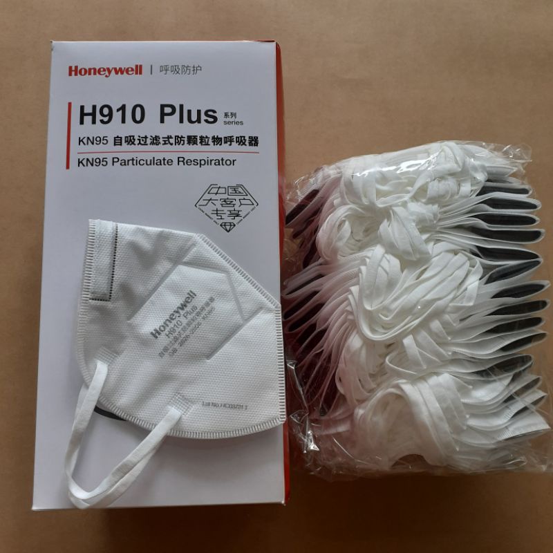 [HONEYWELL KN95] Hộp 50 cái Khẩu Trang Honeywell H910 Plus Chính Hãng