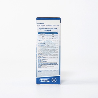 Siro D3 Omega - Hỗ trợ phát triển trí tuệ, chiều cao cho trẻ chính hãng Italy chai 10ml