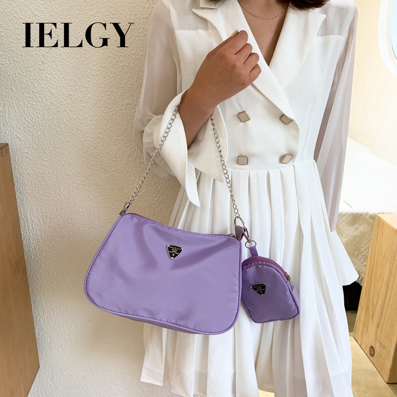 Túi kẹp nách dây xích IELGY phong cách cổ điển mới cho nữ