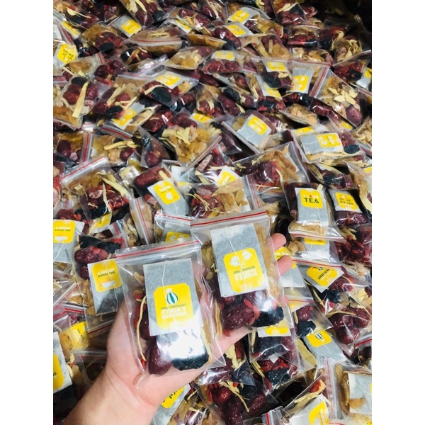 Trà Lipton Thảo Mộc DalatMo giải nhiệt mát gan 1 Gói