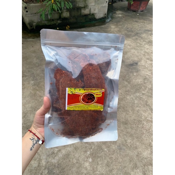 200g THỊT BÒ KHÔ MIẾNG( 100% thịt bò úc tươi)