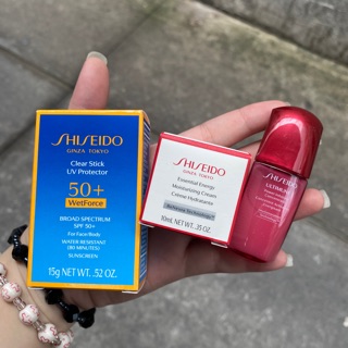 SET CHỐNG NẮNG - DƯỠNG DA SHISEIDO.