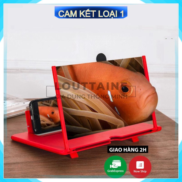 (Cỡ To) Kính phóng đại màn hình điện thoại 3D 4D F1 Plus 10 inches cho xem phim chuyên dụng