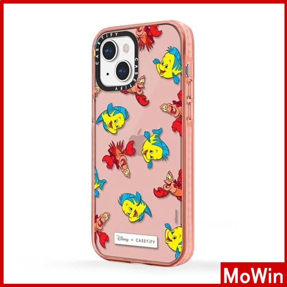 Ốp Điện Thoại Silicone Mềm Trong Suốt Vỏ Dày Chống Sốc In Hình Nàng Tiên Cá Cho iPhone 13 Pro Max 12 Pro Max 11 7 Plus