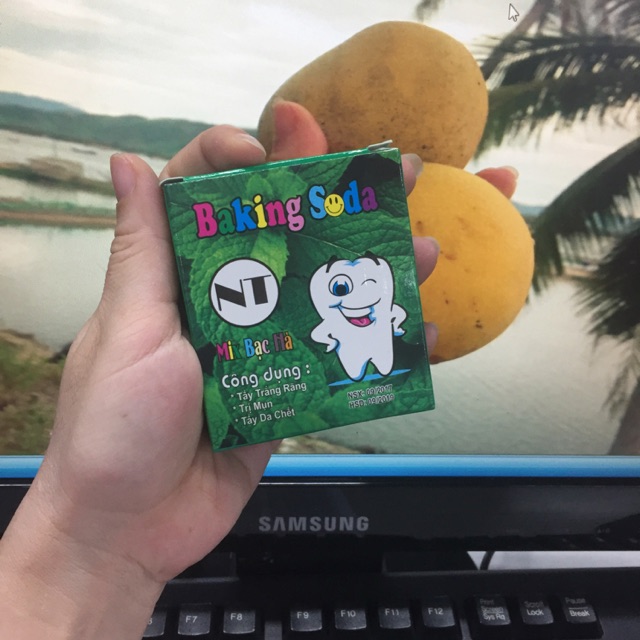 Bột banking soda trắng răng