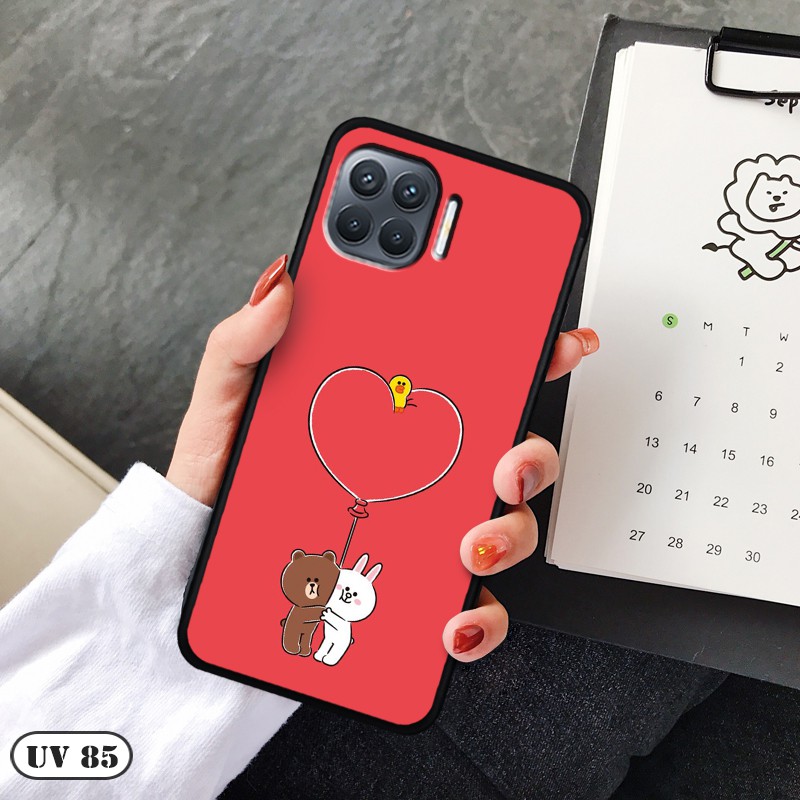 Ốp Oppo A73 - lưng nhám viền dẻo ngộ nghĩnh