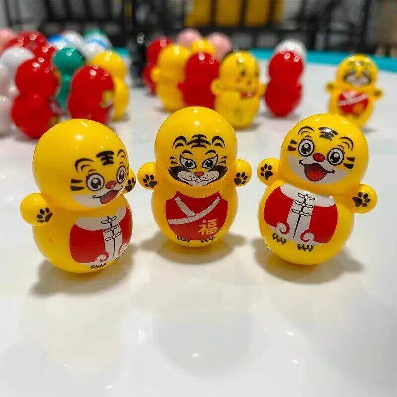 Búp bê lật đật   hình phi hành gia/ ông già noel hoạt hình để bàn WAS621