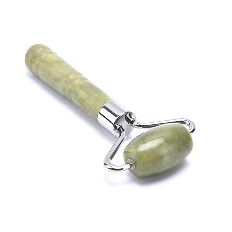 1Pc Facial Massage Roller Single Head Jade Stone Beauty Health Skin Care Tools