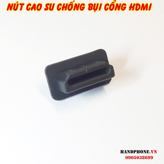 Nút cao su chống bụi cho cổng HDMI cho thiết bị điện tử, máy tính, ti vi, âm li, màn hình, máy chiếu...