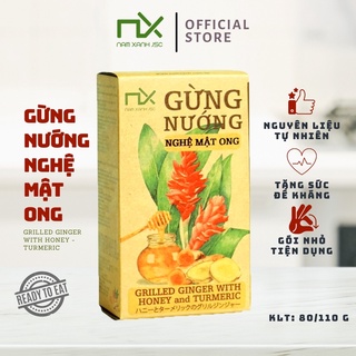 Gừng Nướng Nghệ Mật Ong- Ginger Turmeric Honey Nam Xanh