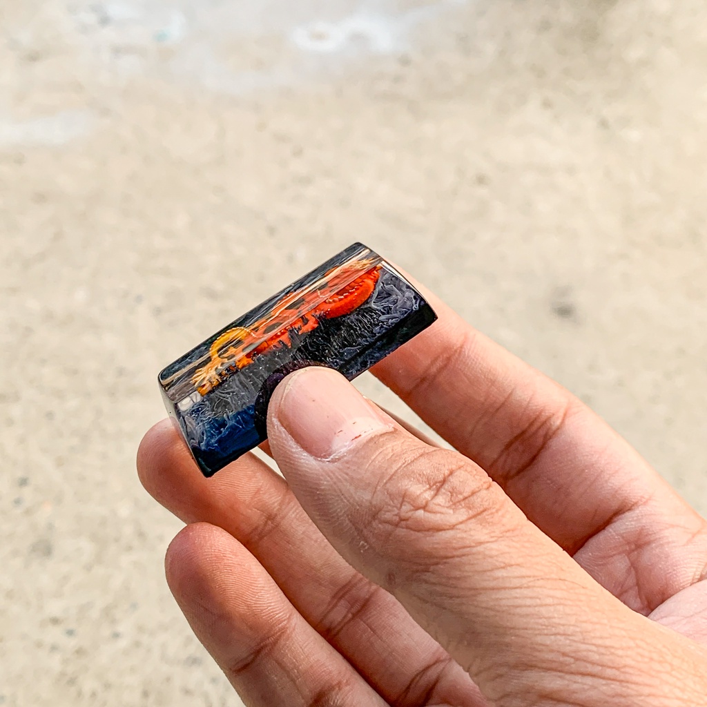 Nút bàn phím cơ máy tính - Artisan keycap - Dragon Enter Keycap Backlist keycap