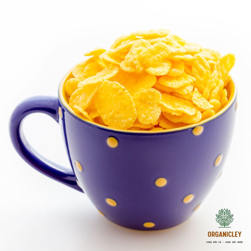 Ngũ Cốc Hữu Cơ Bắp Ngô Cán Dẹp Sottolestelle Organic Corn Flakes 250g - Ngũ Cốc Dinh Dưỡng - Ngũ Cốc Ăn Liền