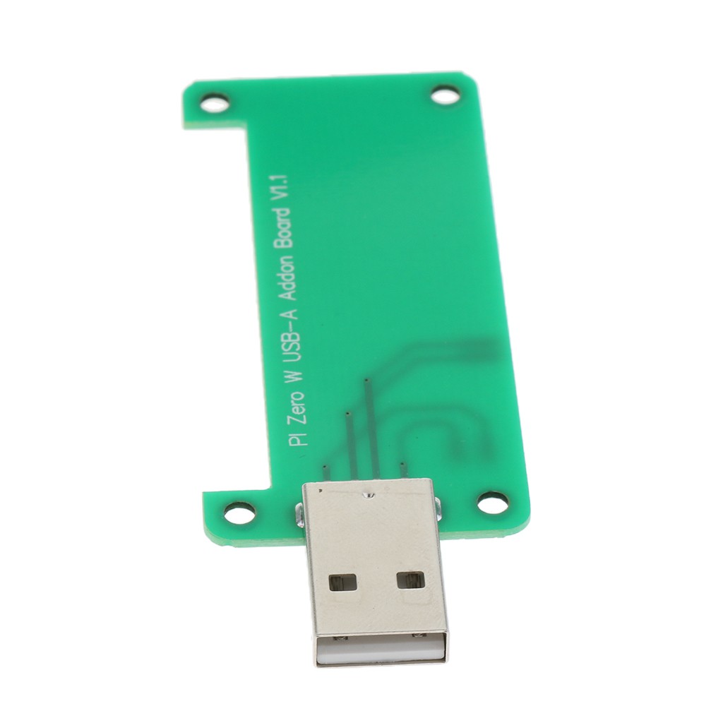 Bảng mạch Raspberry Pi Zero W USB-A addon với vỏ acrylic trong suốt chất lượng cao