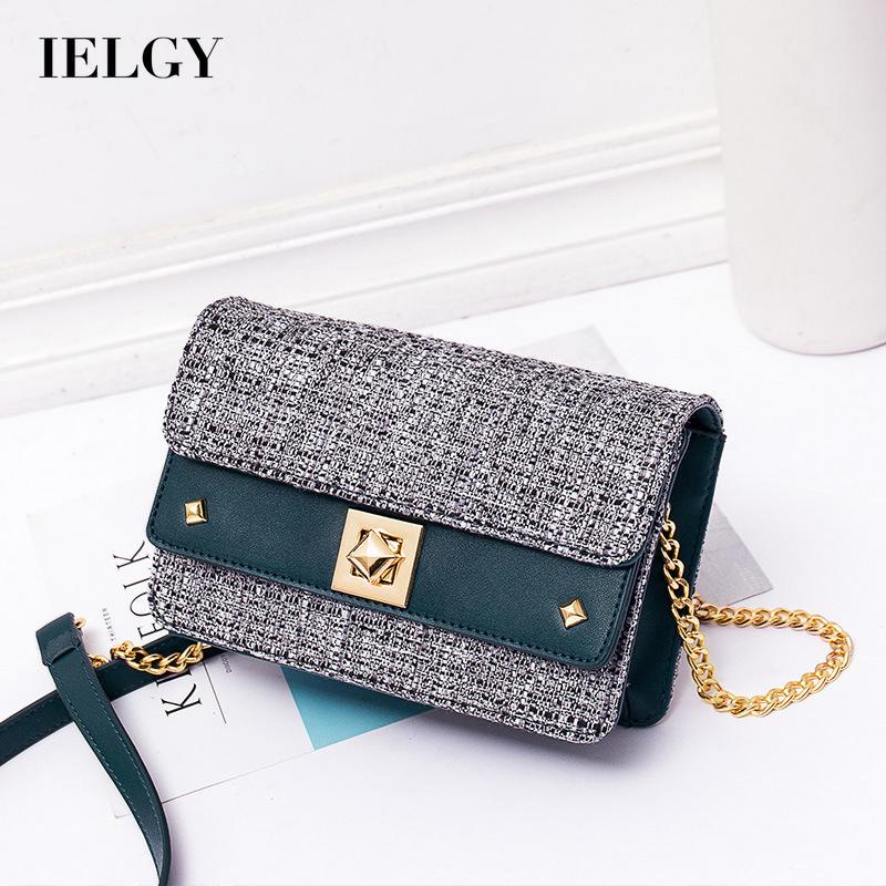 Túi Đeo Chéo Dây Xích Thời Trang Đơn Giản Dễ Phối Đồ Cho Nữ