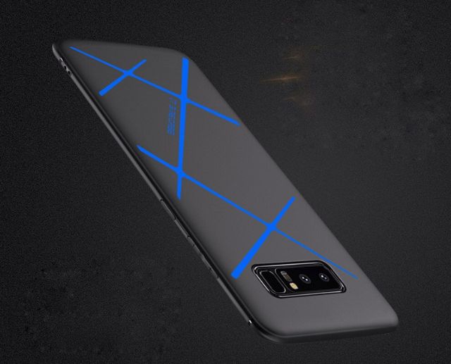 Ốp lưng Samsung Note 8 / Note 9 dẻo trong lồi 4 góc ôm khít máy TPU Tia X