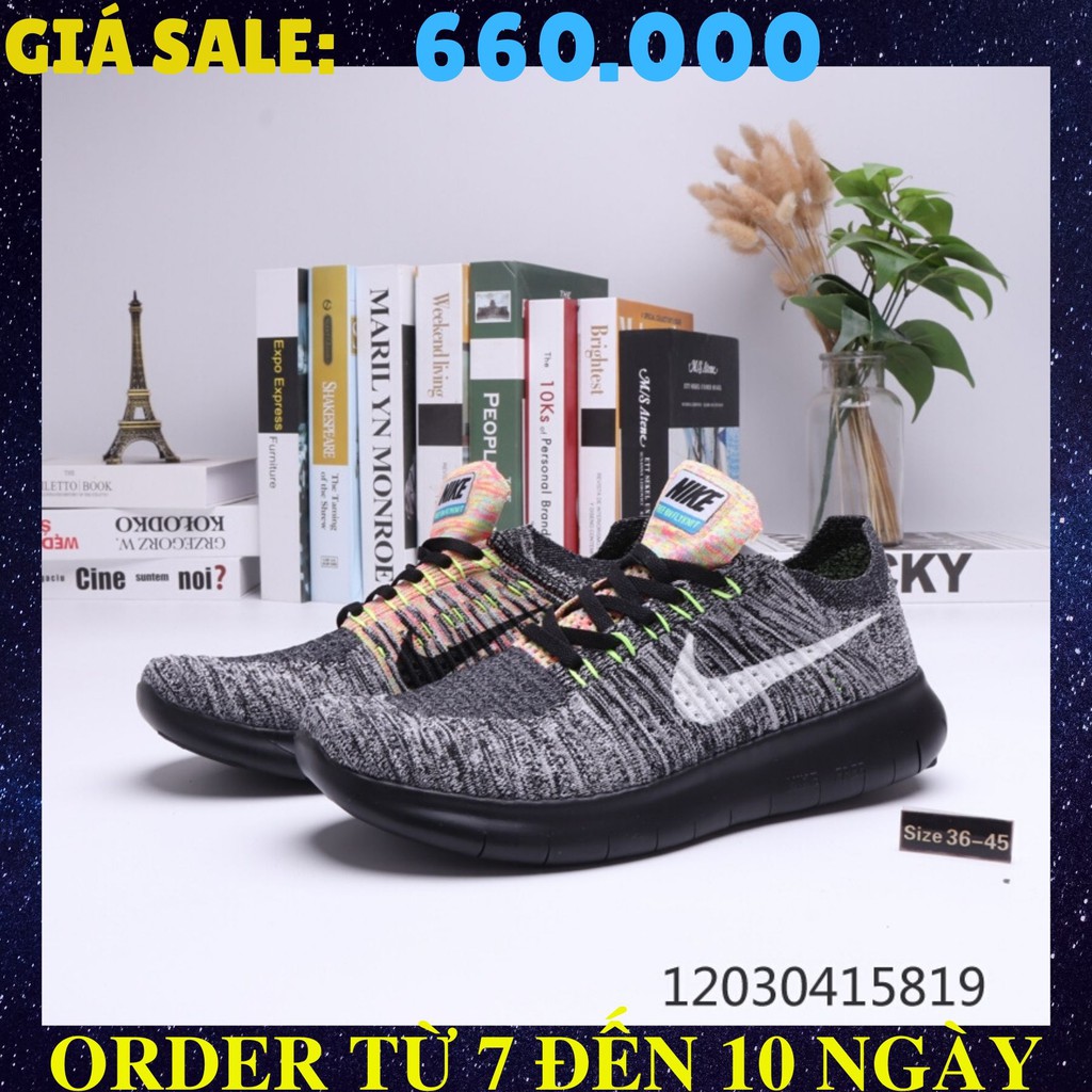 🌟FULLBOX🌟ORDER🌟SALE A50%🌟ẢNH THẬT🌟GIÀY NAM NỮ Nike Free Rn Flyknit 5.0