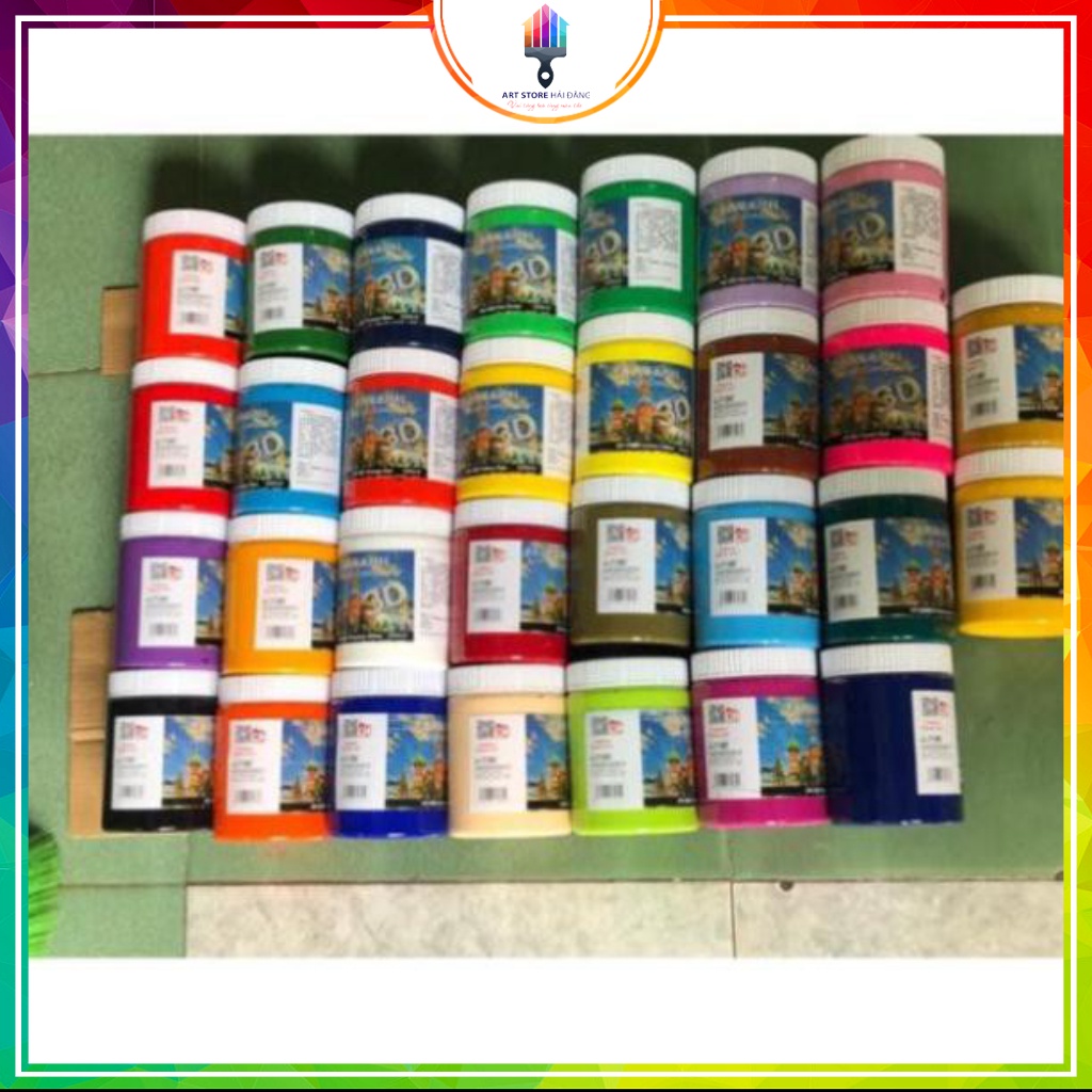 Màu acrylic 3D (500ml)