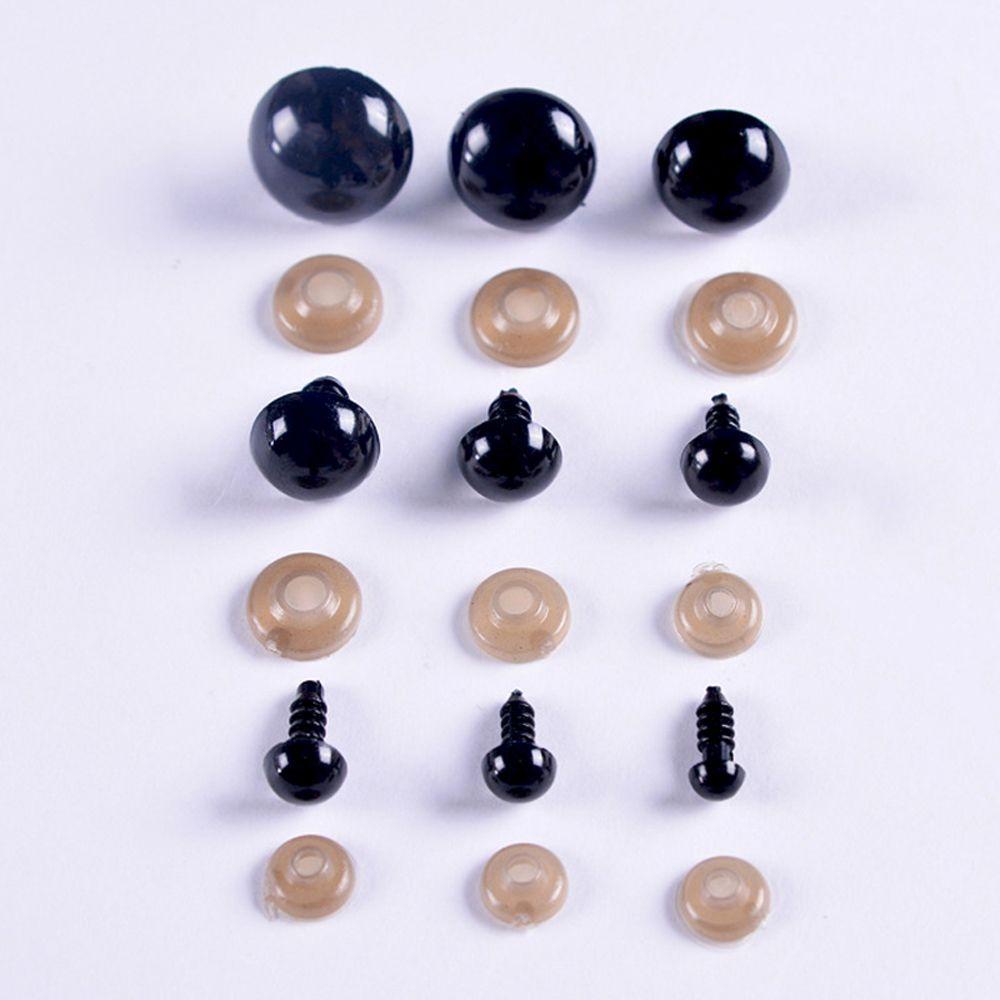 Mắt Nhồi Bông Màu Đen Đồ Chơi Handmade An Toàn Dành Cho Búp Bê MXMUSTY