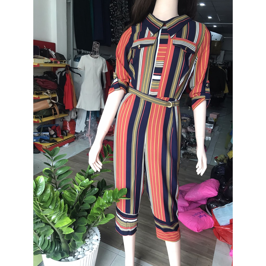 Set dài kẻ sọc Julia Jordan vnxk