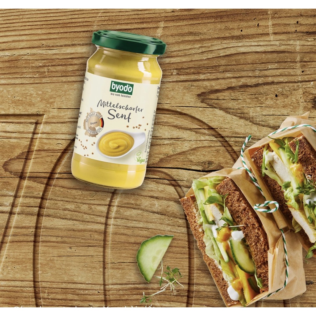 Mù tạt vàng hữu cơ Byodo