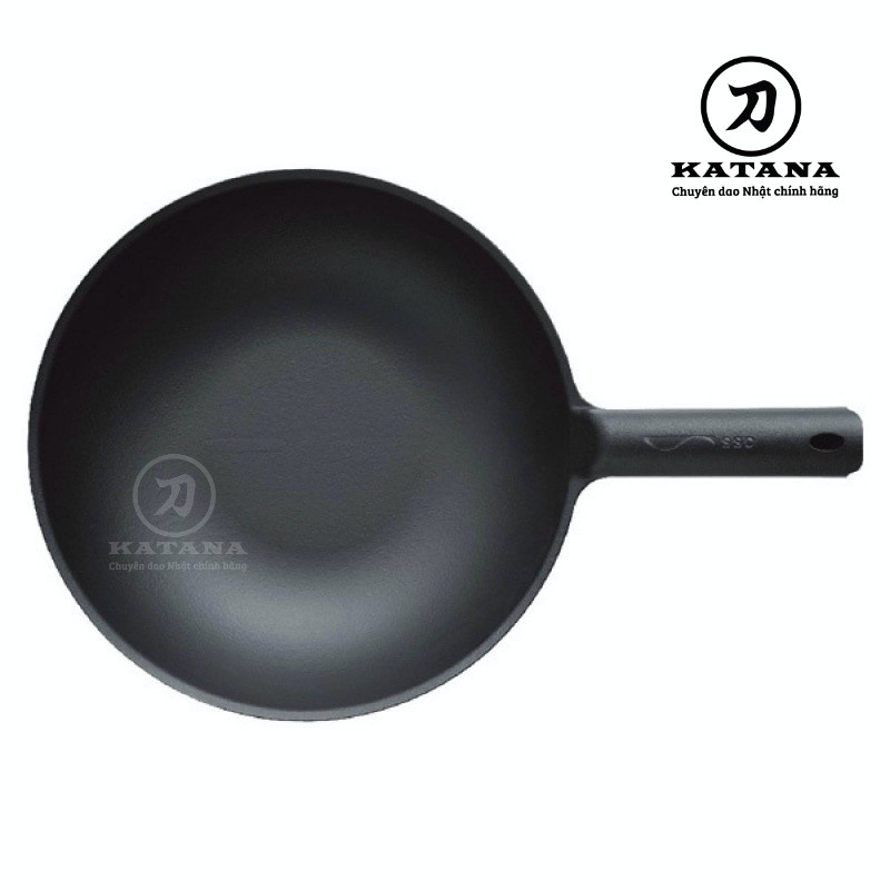Unilloy - Chảo wok màu đen - 31cm