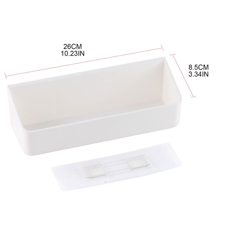 Giá Đỡ Điện Thoại Gắn Tường Bằng Nhựa Màu Trắng Chống Thấm Nước Tiện Dụng