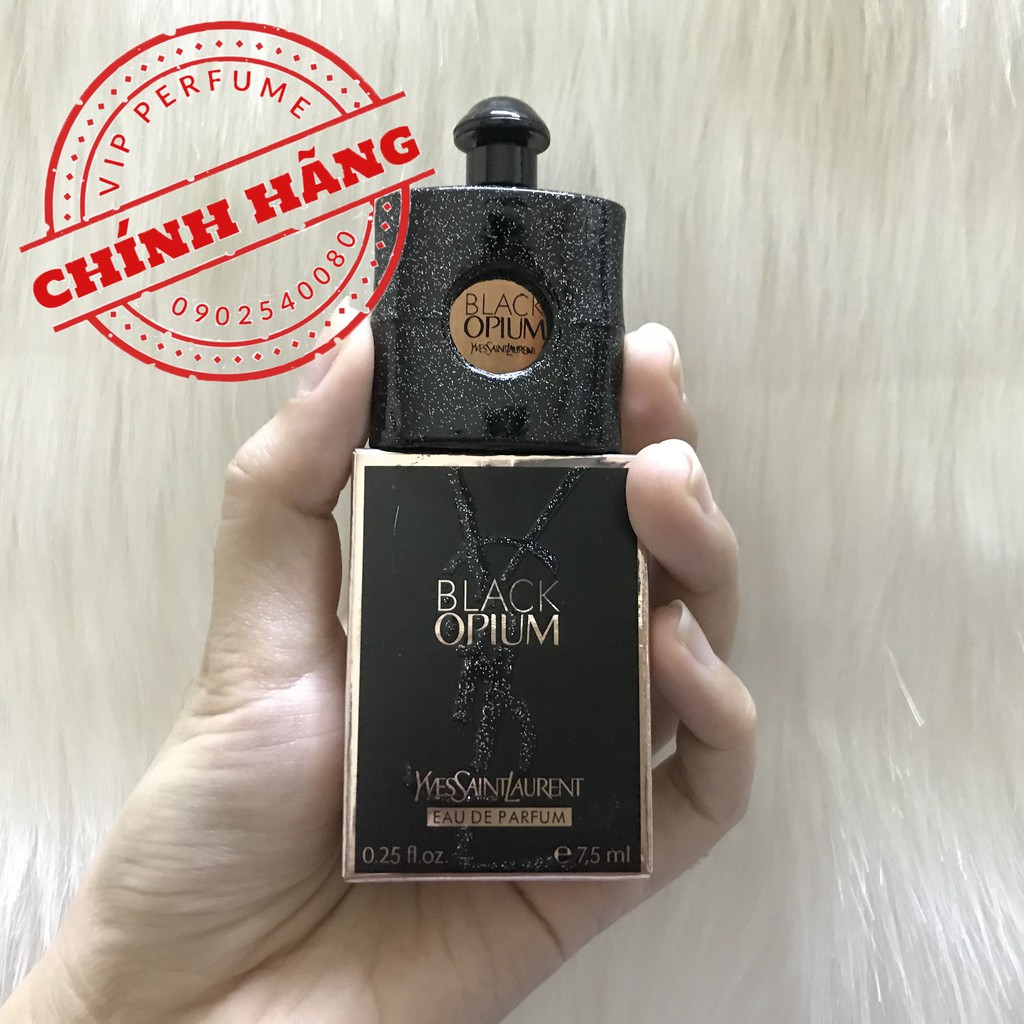 Nước hoa nữ chính hãng YSL Yves Saint Laurent Black Opium EDP 7.5ml | BigBuy360 - bigbuy360.vn