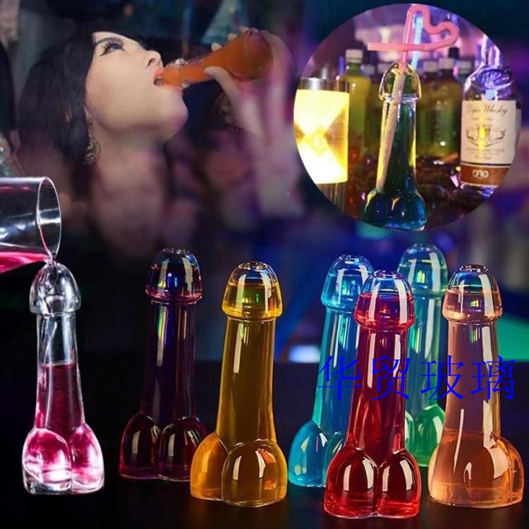 Ly Uống Cocktail Thiết Kế Ngộ Nghĩnh Sáng Tạo, Cốc Thủy Tinh Cho Tiệc Đêm