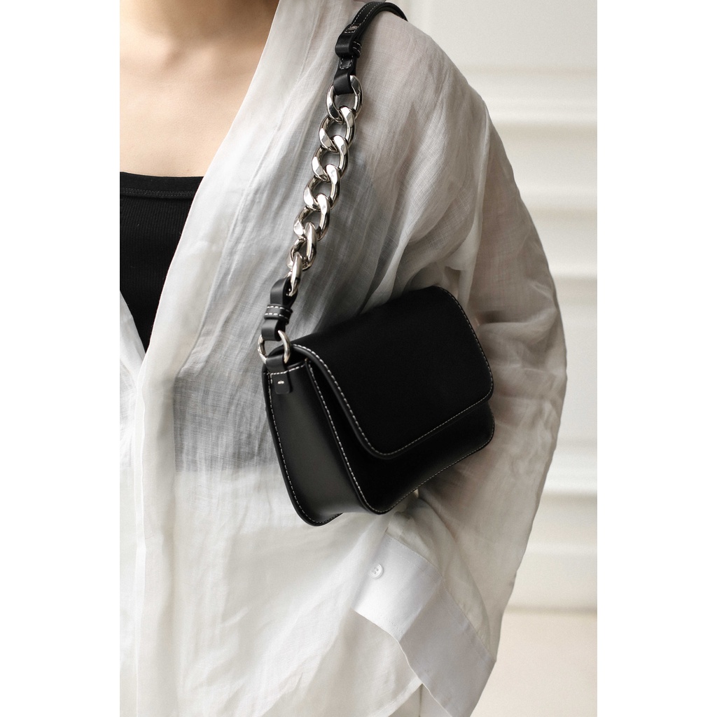 Túi xách Floralpunk Jane Bag Black - Size Small