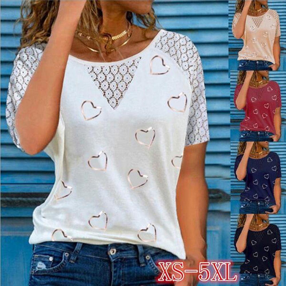 Áo Kiểu Nữ Tay Ngắn Chất Liệu Polyester