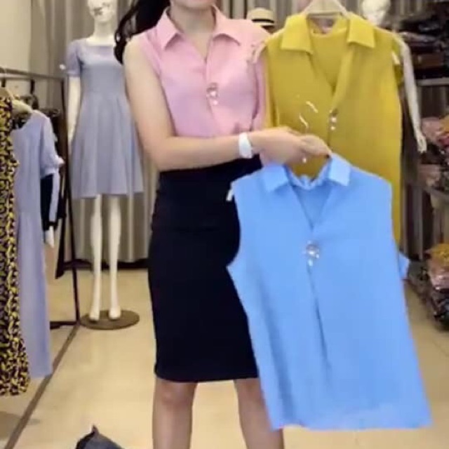 Áo sơ mi sát nách