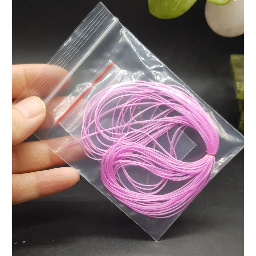 {LOẠI ĐẸP SIÊU DAI BỀN} Dây chun đàn hồi CHUYÊN DỤNG dai gấp 5 lần xâu Vòng mềm mịn, không xơ xước-Đủ màu+Tặng Kèm cáp | BigBuy360 - bigbuy360.vn