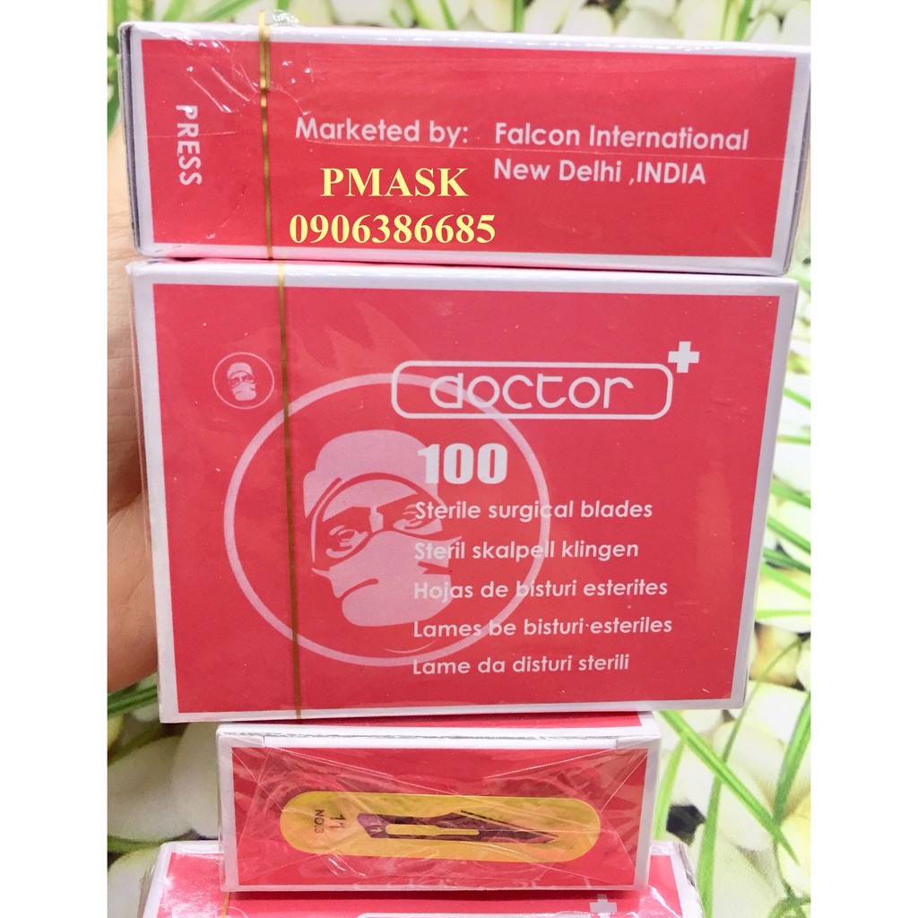 Lưỡi dao mổ số 11 - hộp 100 lưỡi dao mổ Doctor số 11 - Loại 1